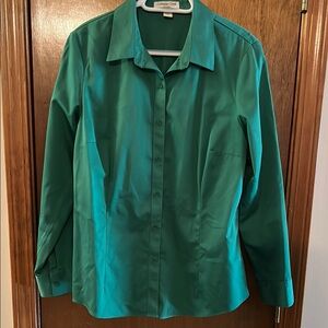 Coldwater Creek Emerald Blouse